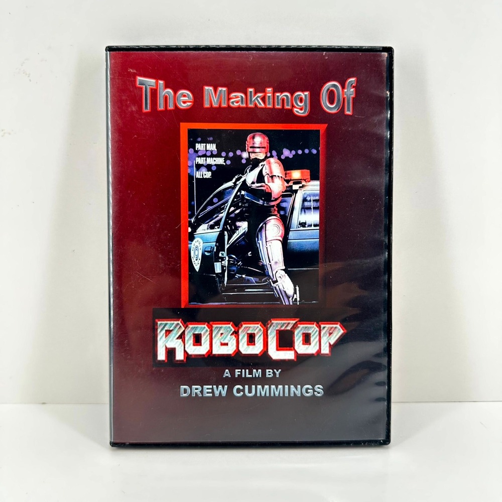The Making Of RoboCop Documentary DVD Drew Cummings 1987 OOP Rare HTF